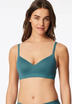 Soft-BH mit Schale und gleitenden Cups grün - Unique Micro