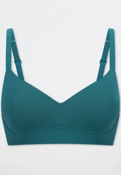 Soft-BH mit Schale und gleitenden Cups grün - Unique Micro