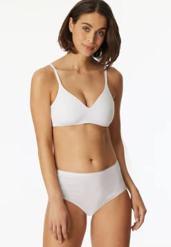 Soft BH Organic Cotton gepaddet ohne Bügel weiß - 95/5