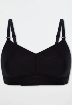 Soft-Bra Schwangerschaftswäsche schwarz - Unique Maternity
