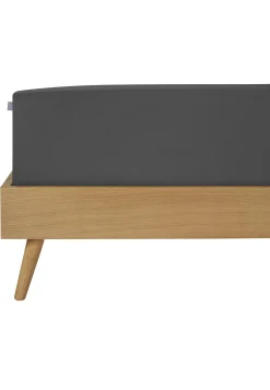Spannbettlaken Jersey anthrazit - SCHIESSER Home