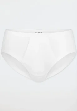 Sportslip mit Eingriff Feinripp weiß - Original Classics