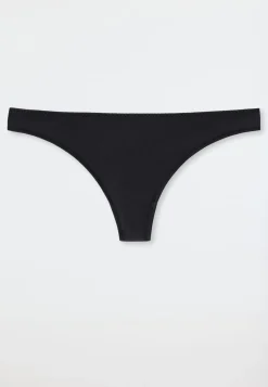 String Microfaser Spitze schwarz - Invisible Lace