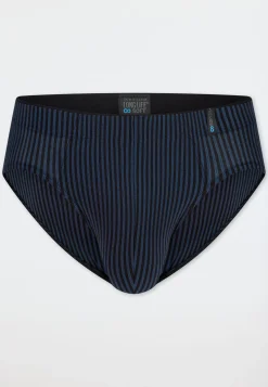 Supermini navy-schwarz gestreift - Long Life Soft