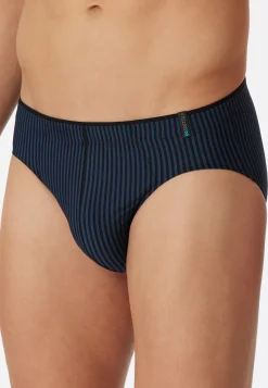 Supermini navy-schwarz gestreift - Long Life Soft