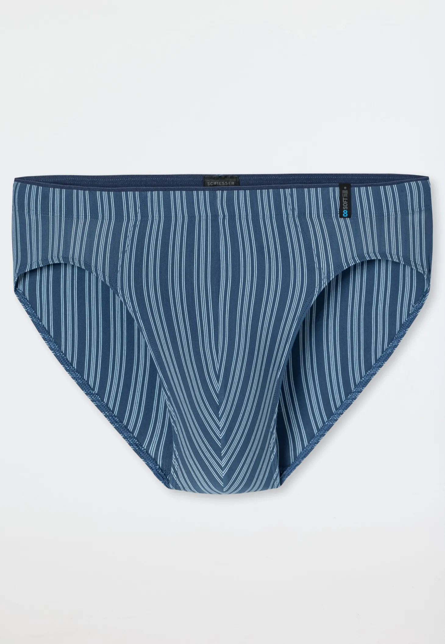 Supermini Slip atlantikblau gestreift - Long Life Soft