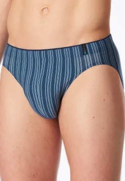 Supermini Slip atlantikblau gestreift - Long Life Soft