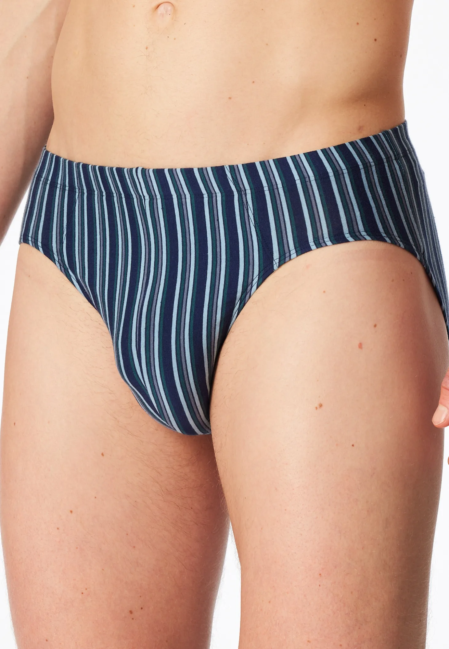 Supermini Slip navy gestreift - 95/5