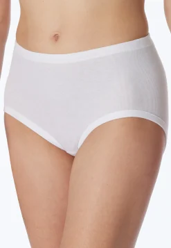 Taillenslips 2er- Pack Feinripp weiß - Original Feinripp