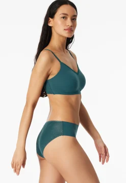 Tai Slip seamless Spitze grün - Invisible Soft Lace