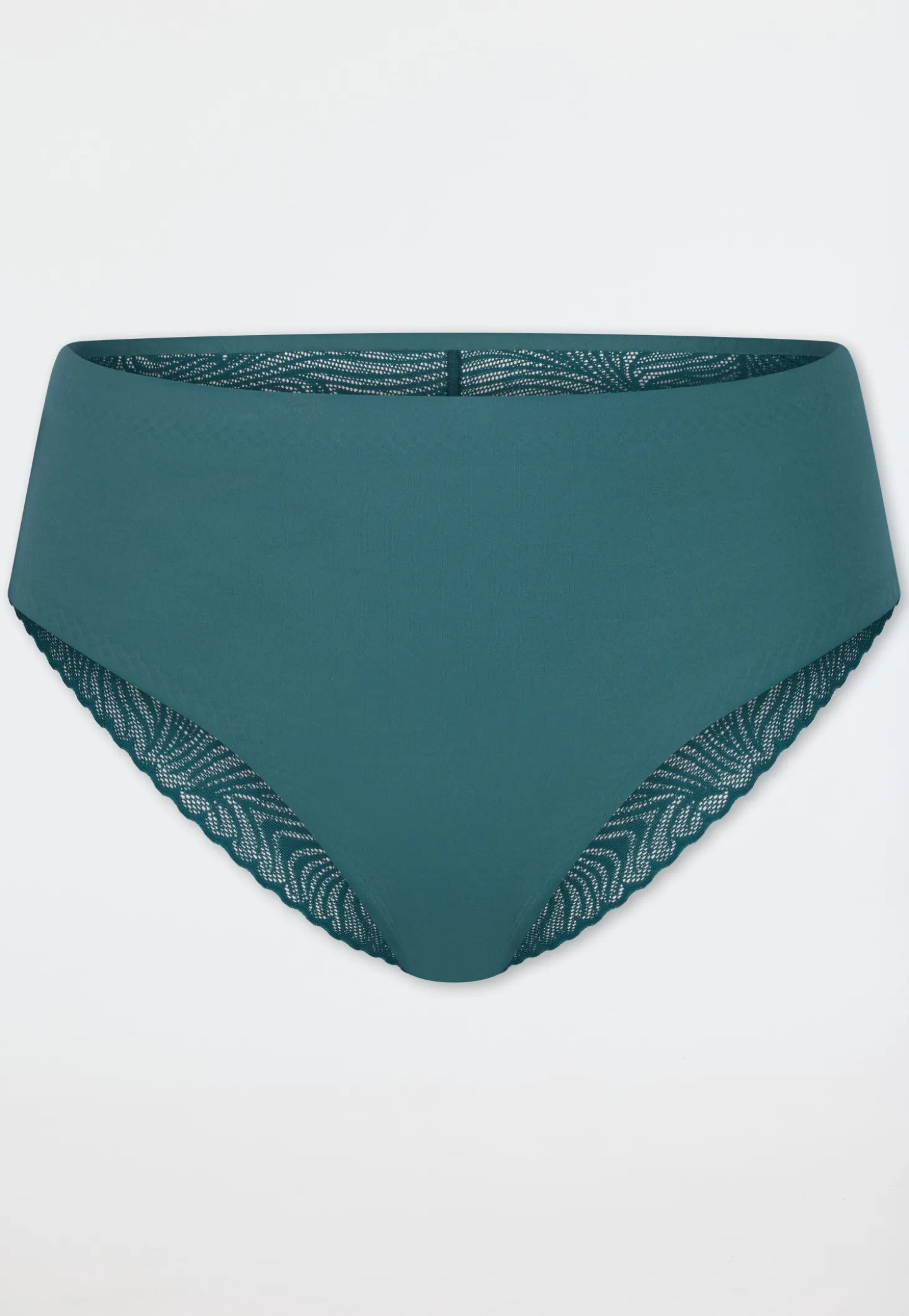 Tai Slip seamless Spitze grün - Invisible Soft Lace