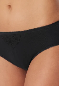 Tai Slips 2er-Pack schwarz - Cotton Essentials