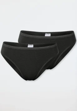 Tai-Slips 2er-Pack schwarz - Modal Essentials