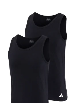 Tank Top 2er-Pack Schwarz - ADIDAS