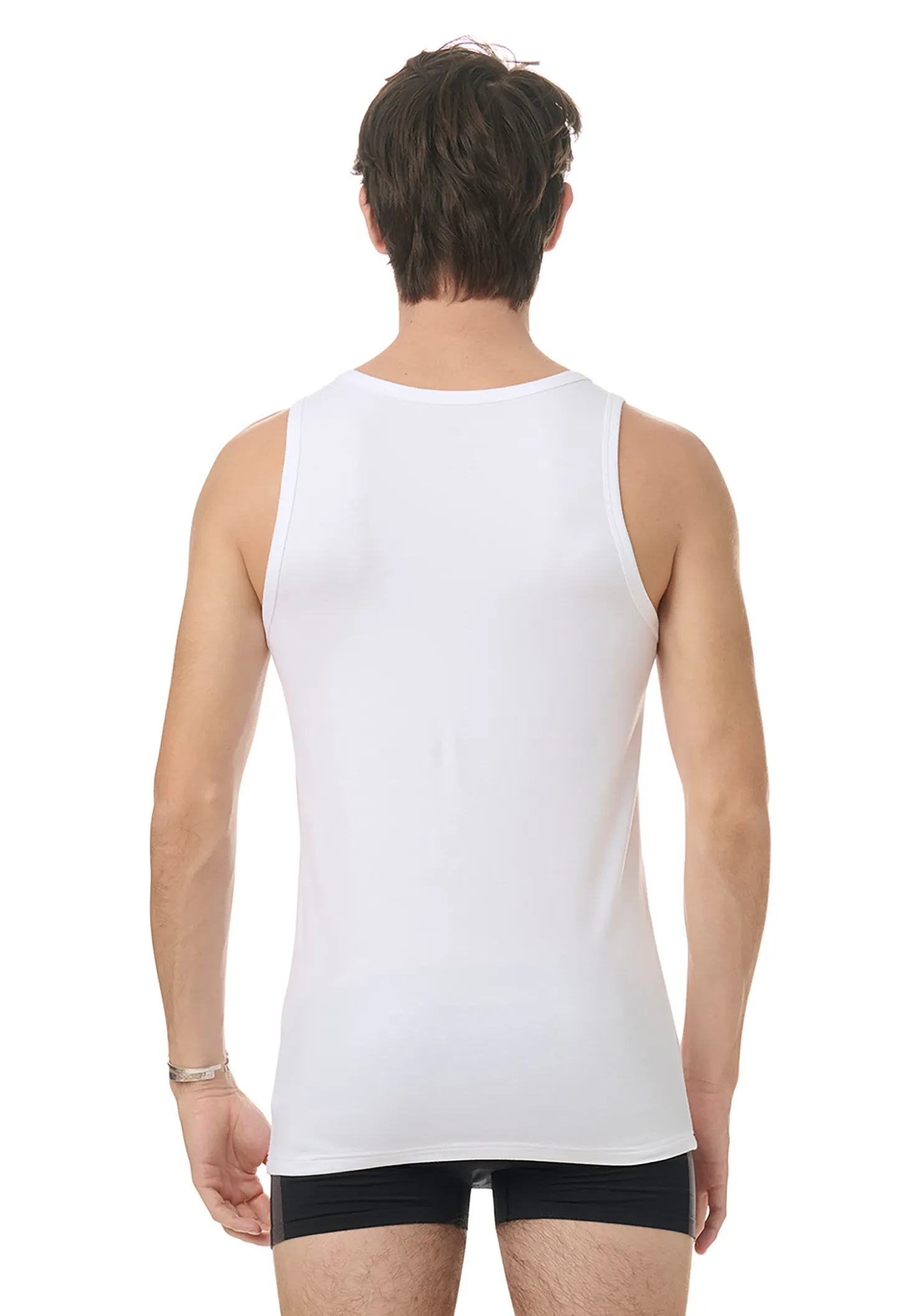 Tank Top 2er-Pack Weiss - ADIDAS