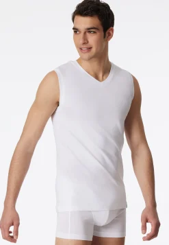 Tank Top weiß - Long Life Cotton