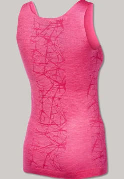 Top ultraleicht Seamless pink meliert - Active Mesh Light