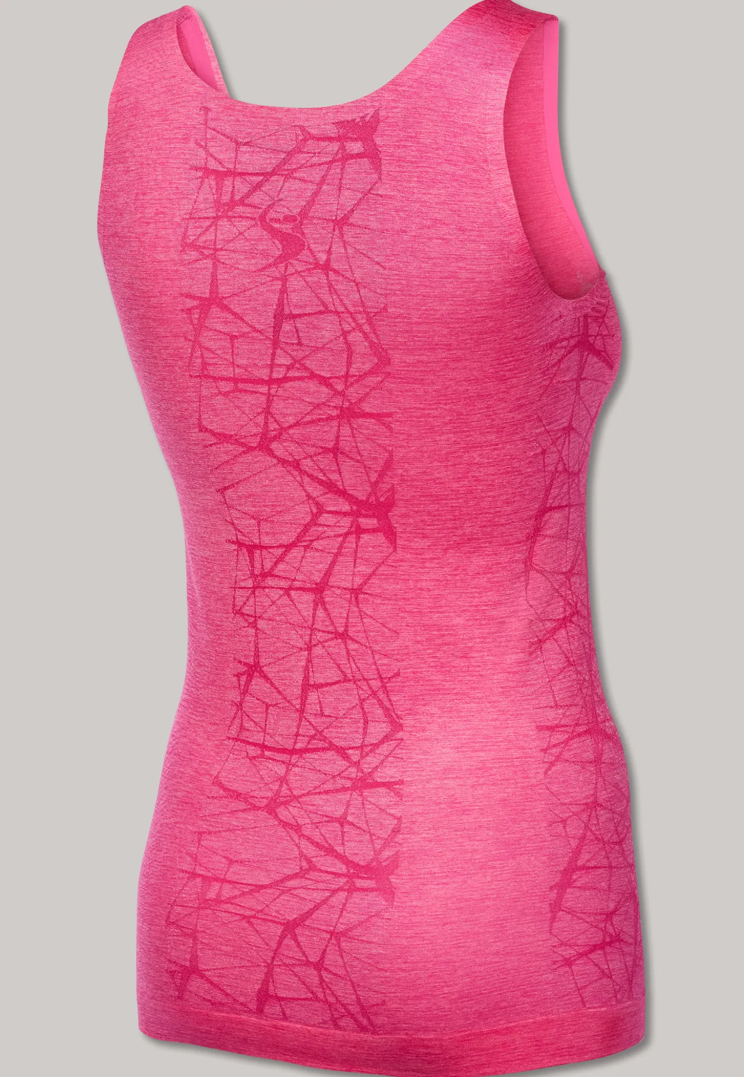 Top ultraleicht Seamless pink meliert - Active Mesh Light