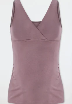 Trägertop Schwangerschaftswäsche mauve - Unique Maternity