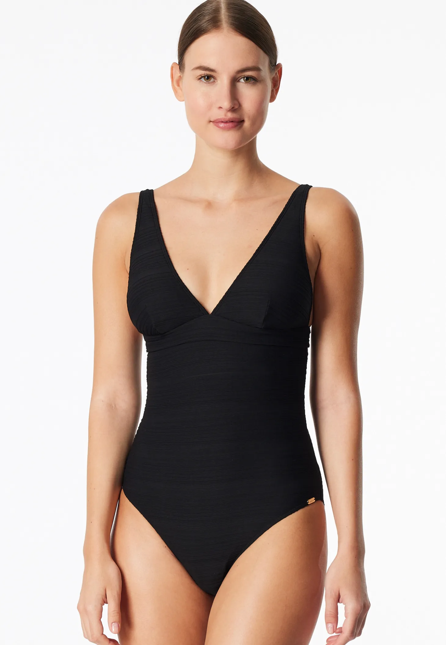 Triangel Badeanzug schwarz - Aqua