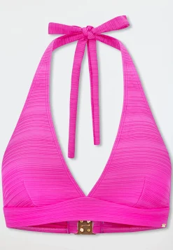 Triangel-Bikini-Top fuchsia - Aqua