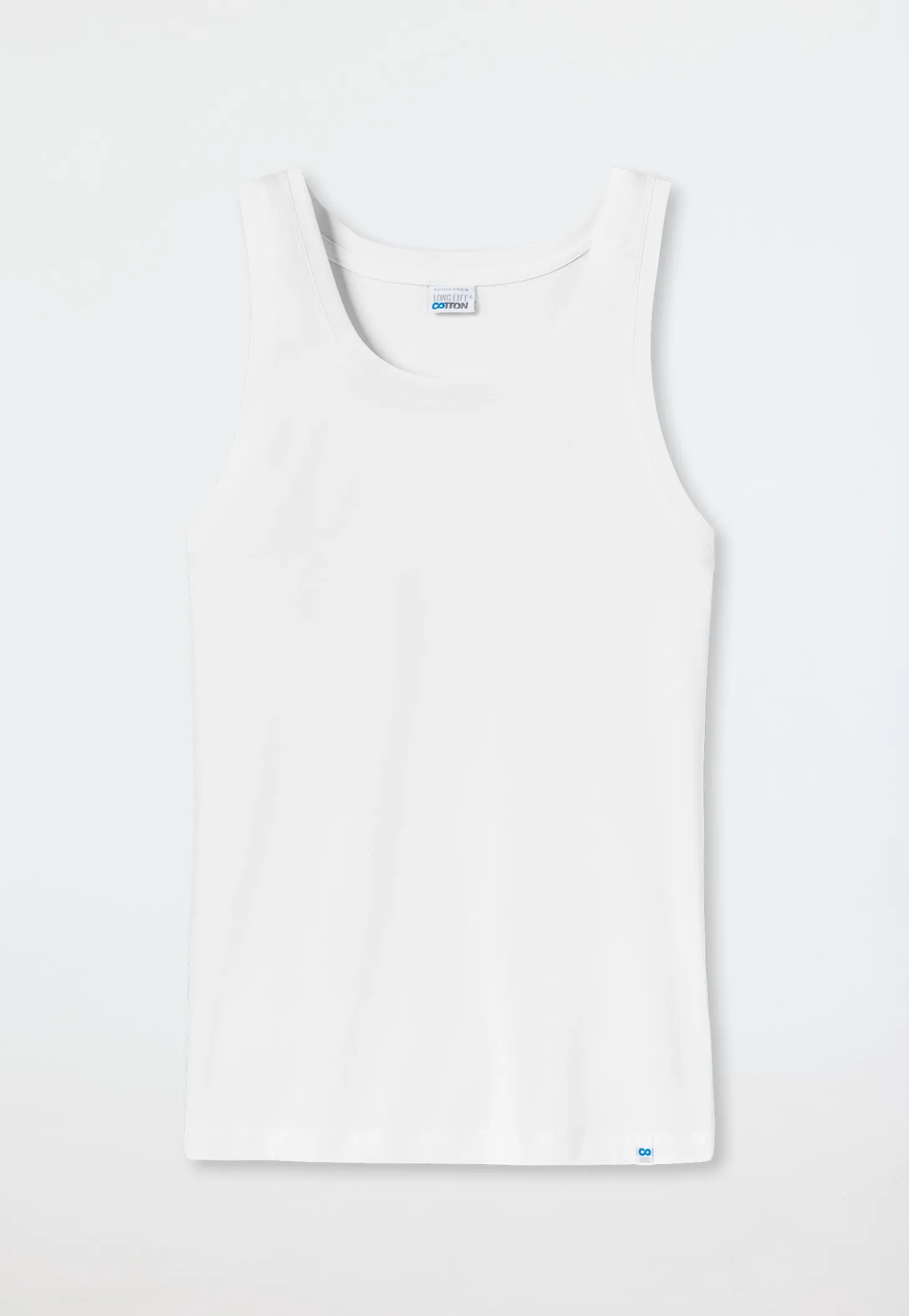 Unterhemd weiß - Long Life Cotton