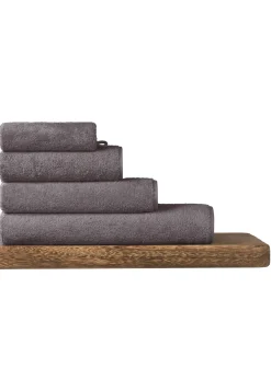 Waschlappen Milano 16x22 antrhazit - SCHIESSER Home