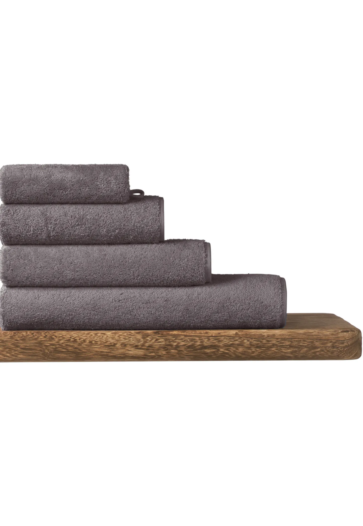 Waschlappen Milano 16x22 antrhazit - SCHIESSER Home