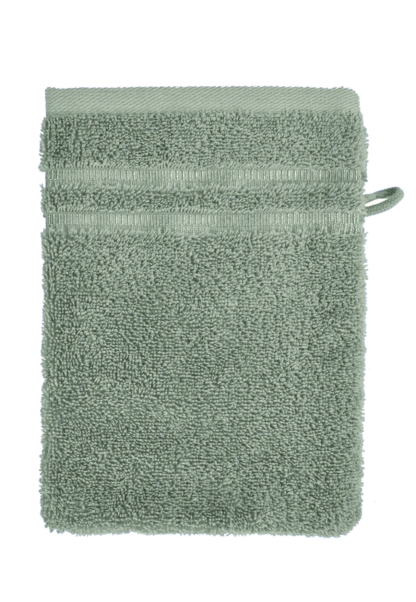 Waschlappen Milano 16x22 hellgrün - SCHIESSER Home