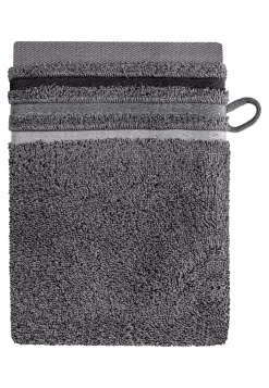 Waschlappen Skyline Color 16x22 anthrazit - SCHIESSER Home