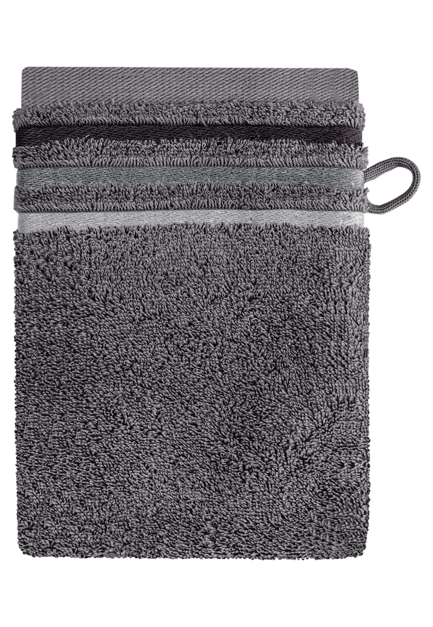 Waschlappen Skyline Color 16x22 anthrazit - SCHIESSER Home