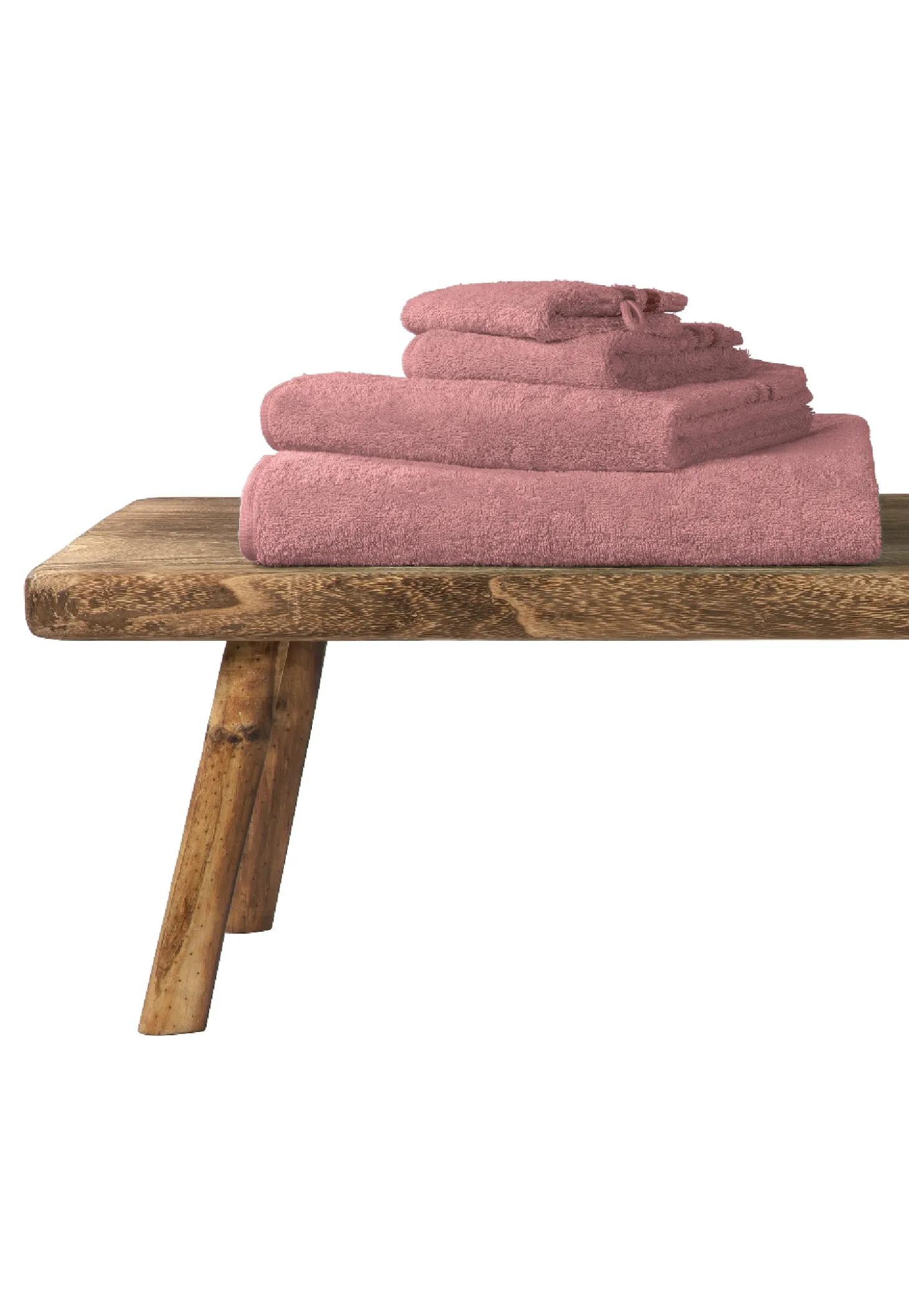 Waschlappen Skyline Color 16x22 altrosa - SCHIESSER Home