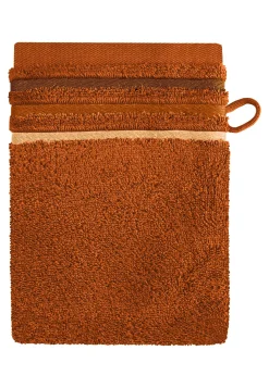 Waschlappen Skyline Color 16x22 kupfer - SCHIESSER Home