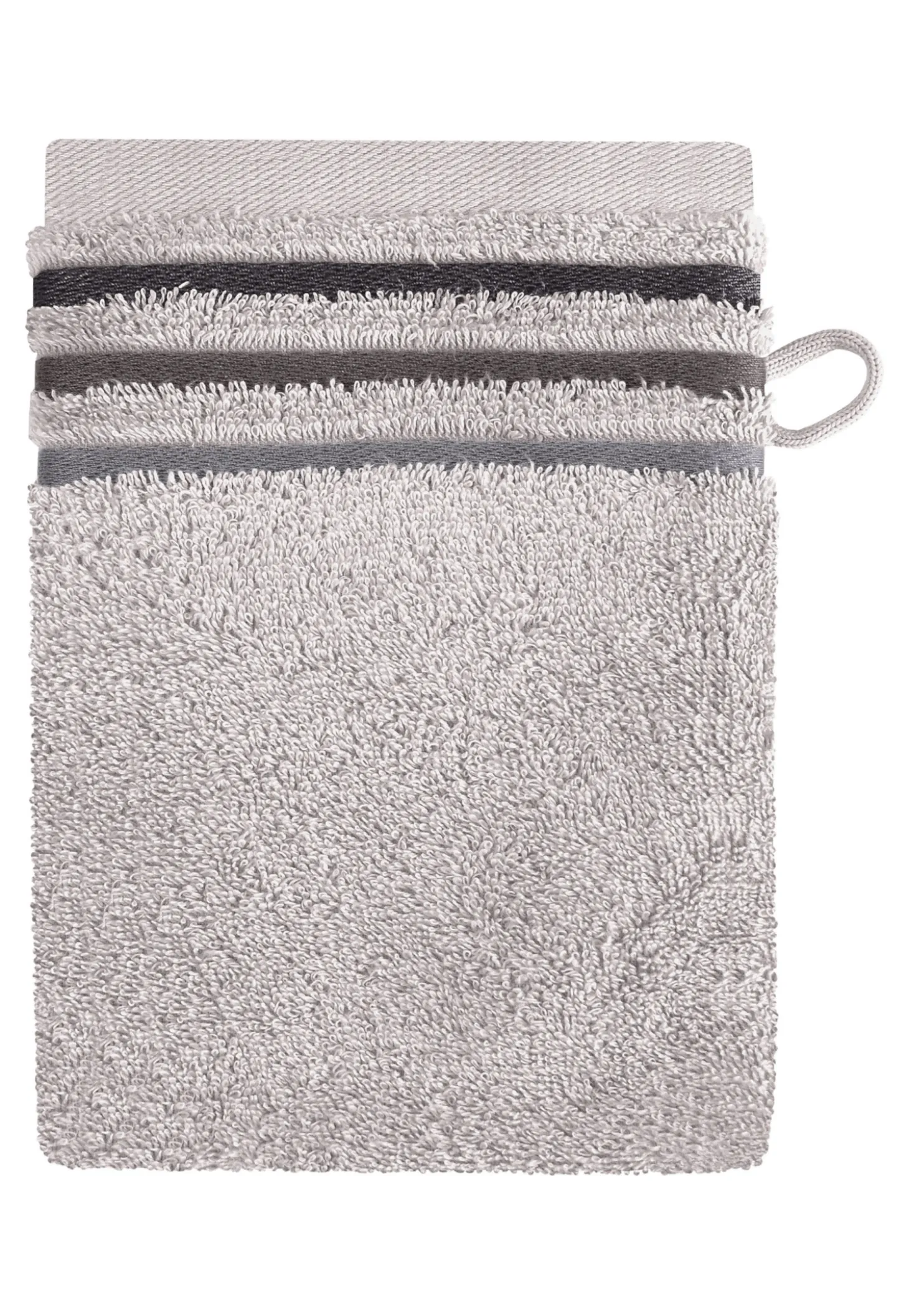 Waschlappen Skyline Color 16x22 silber - SCHIESSER Home