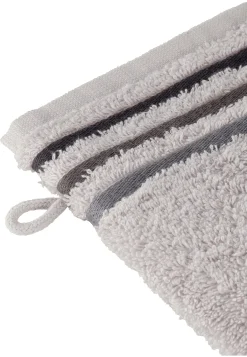 Waschlappen Skyline Color 16x22 silber - SCHIESSER Home