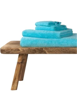 Waschlappen Skyline Color 16x22 türkis - SCHIESSER Home