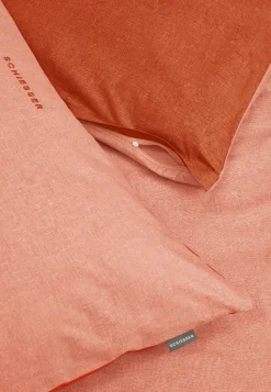 Wende-Bettwäsche 2-teilig Renforcé apricot - SCHIESSER Home